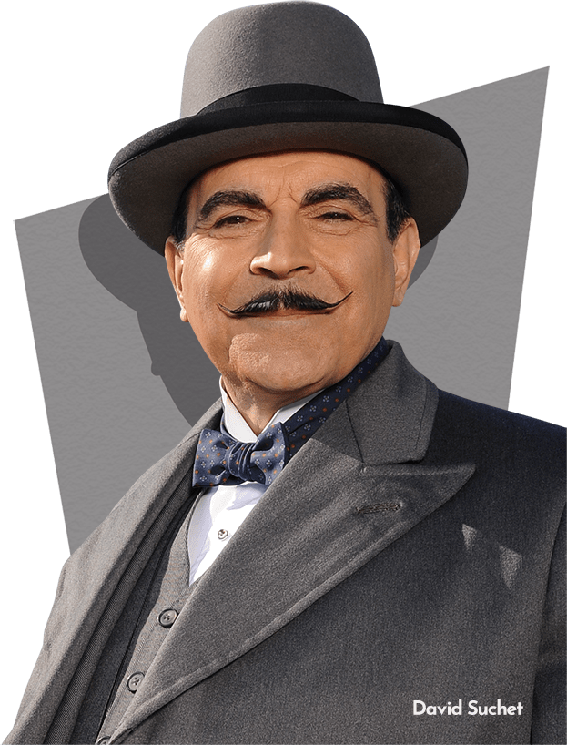 Image of David Suchet as Poirot